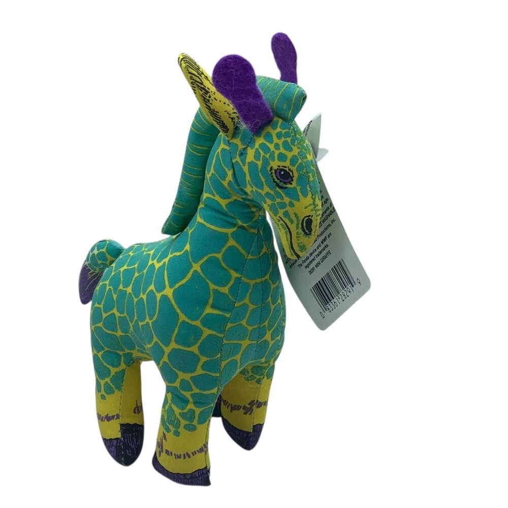 Vtg 1992 WWF Applause‎ Mini Giraffe Plush Toy 7” Wildlife Collection NEW NWT